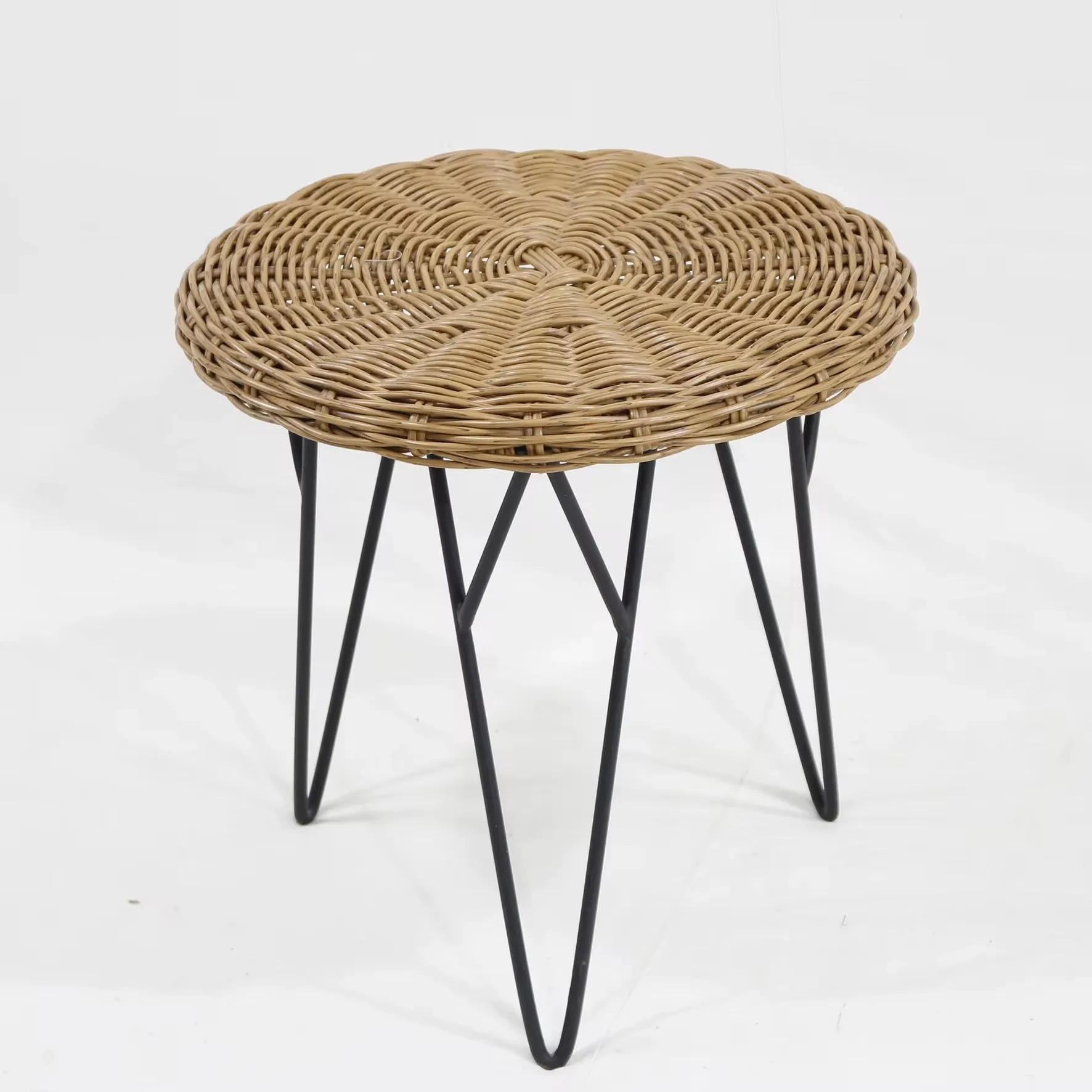 كرسي حبل خارجي مع ومسند - Outdoor rope chair with backrest