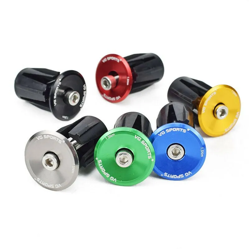 1 pair 2 pair Bicycle Grips Handle Bar Ends Cap BMX MTB Handlebar Plugs Bicycle Handlebar Mountain Road Bike Bicycle Accessories