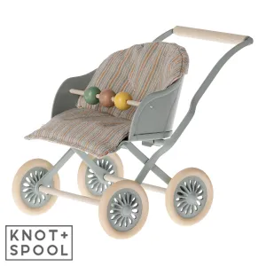 2024 Maileg Mice Mint Baby Stroller