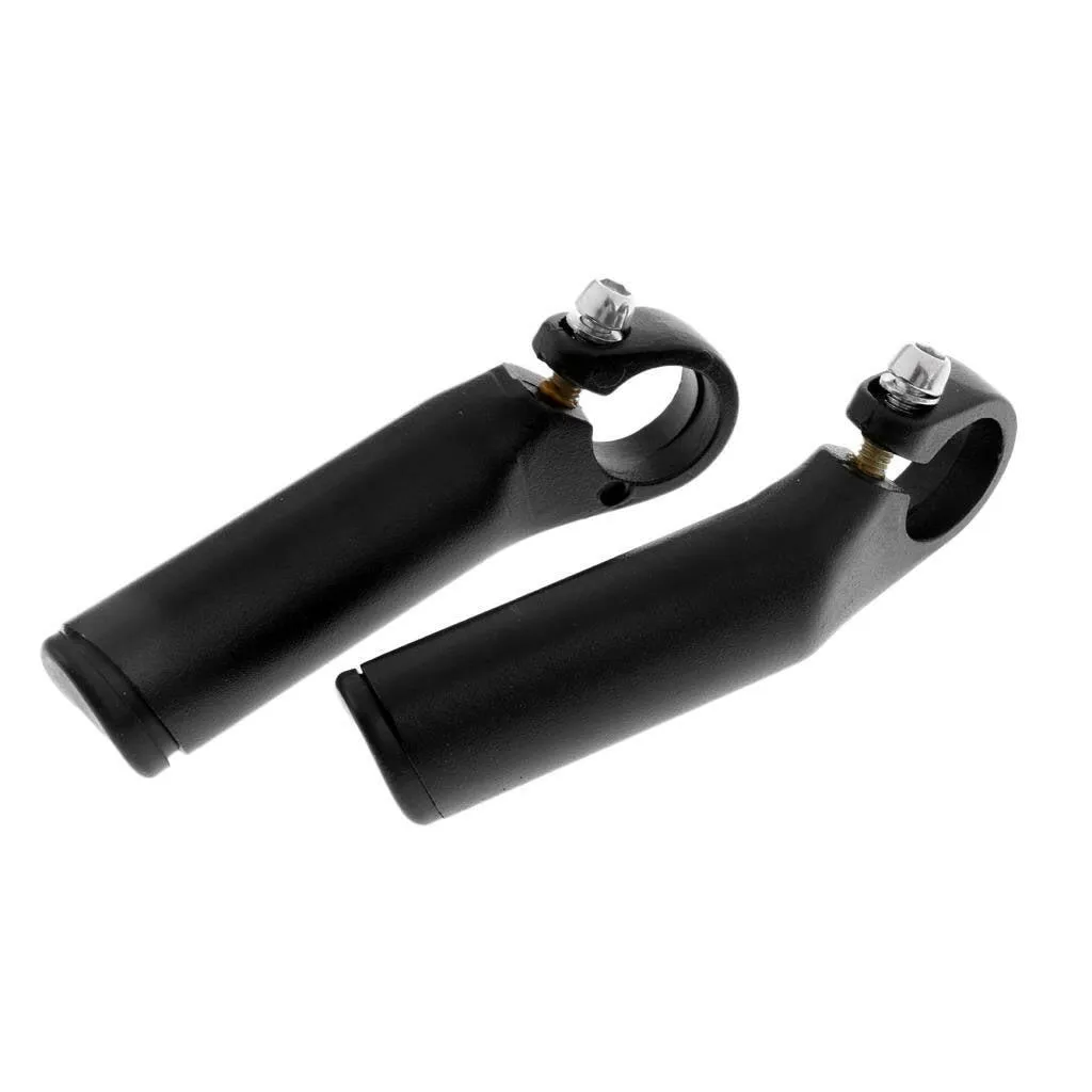 2x Ergonomic Mountain Bike Cycling Handlebar Hand End Bar Grips