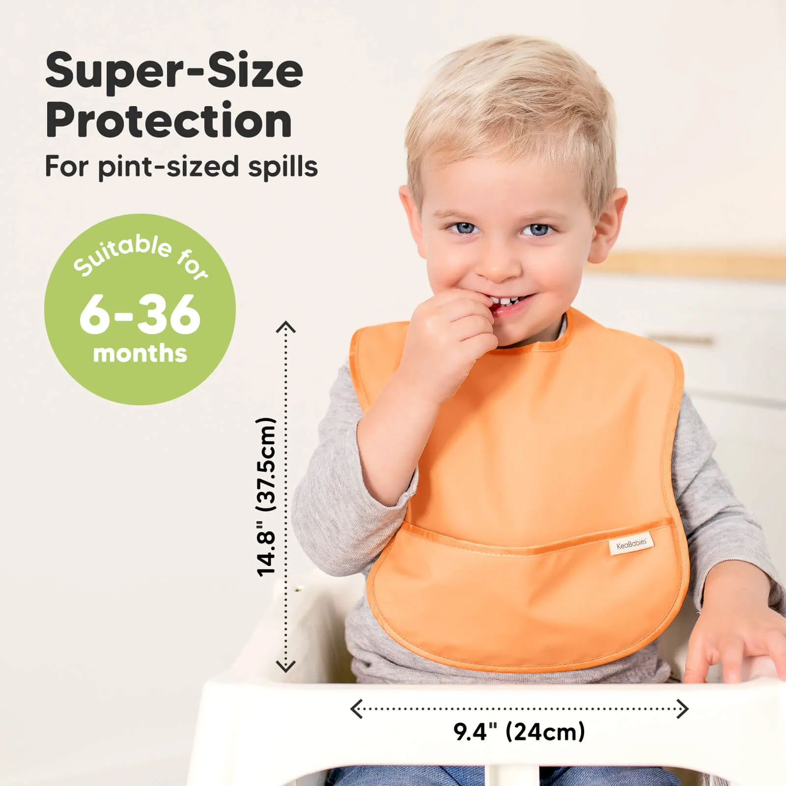 3-Pack Presto Waterproof Bibs