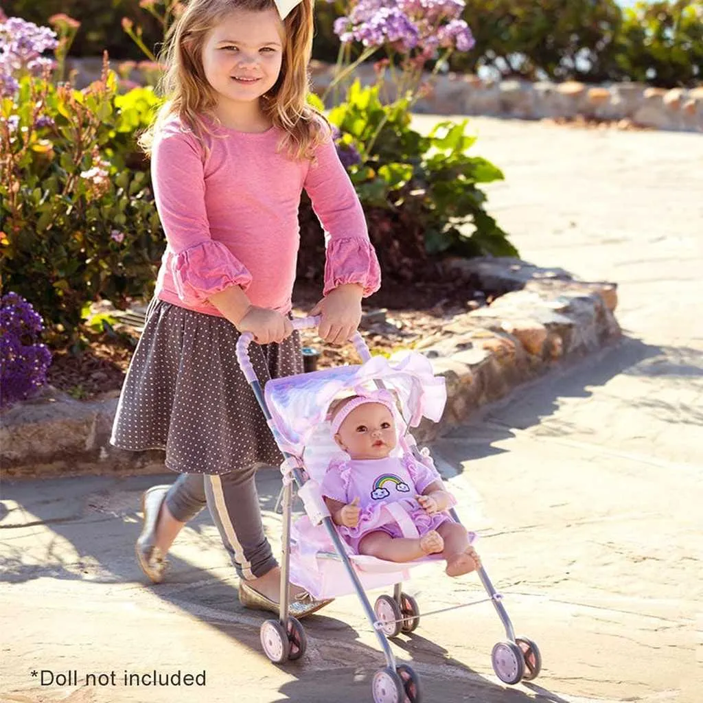 Adora Classic Pastel Pink Medium Shade Umbrella Stroller