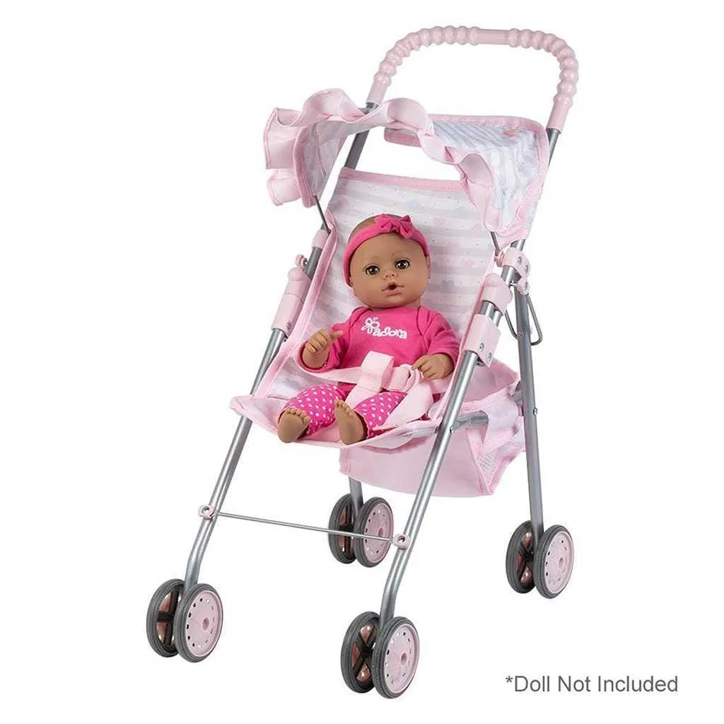 Adora Classic Pastel Pink Medium Shade Umbrella Stroller