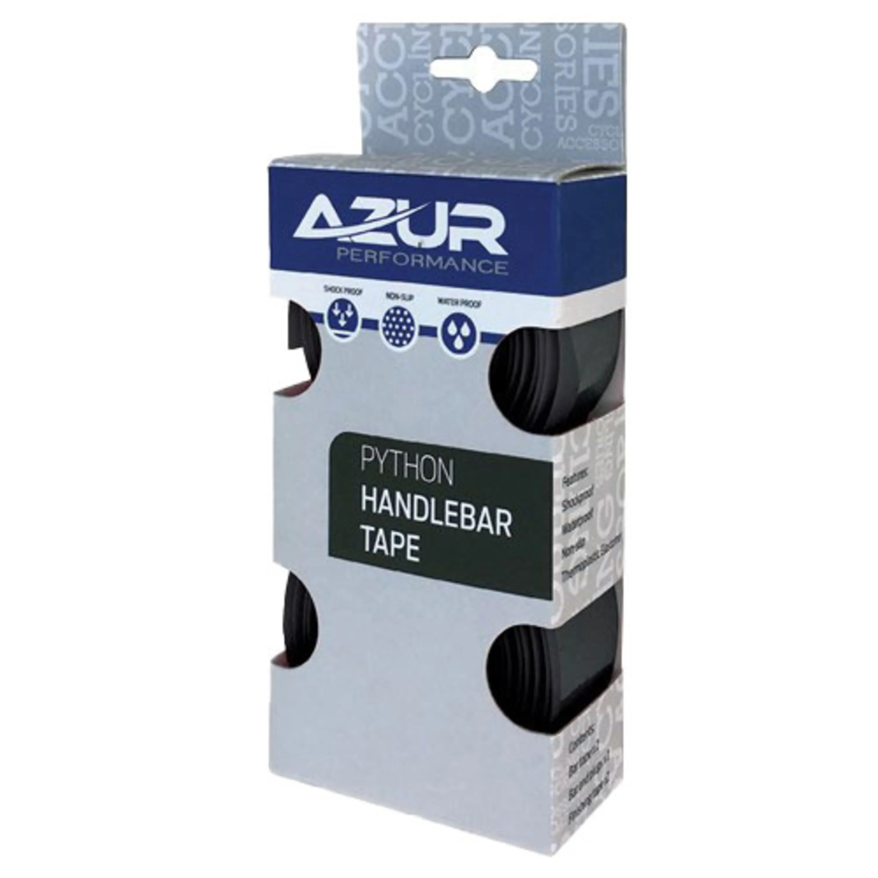Azur Python Bar Tape Black