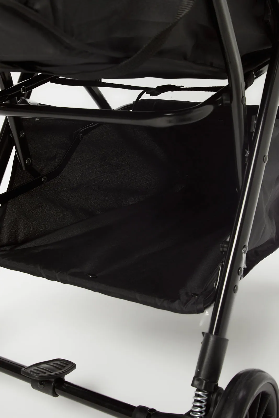 Baby Black Single Fold Baby Stroller