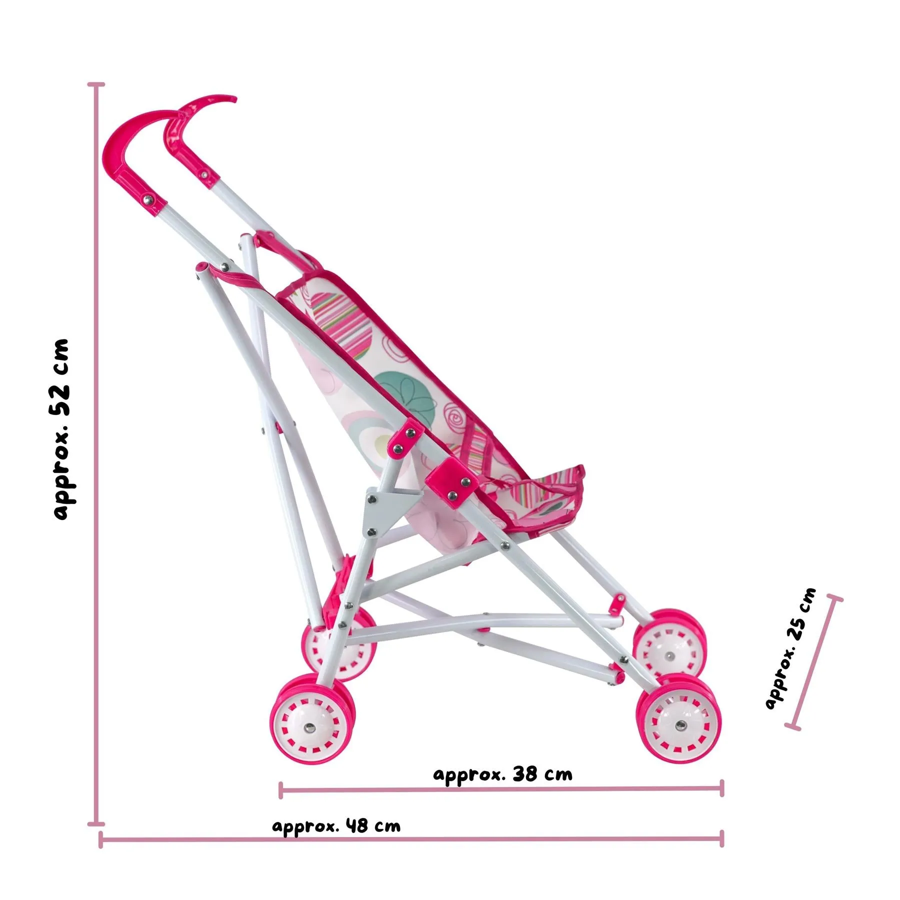 Baby Dolls Stroller - Pink