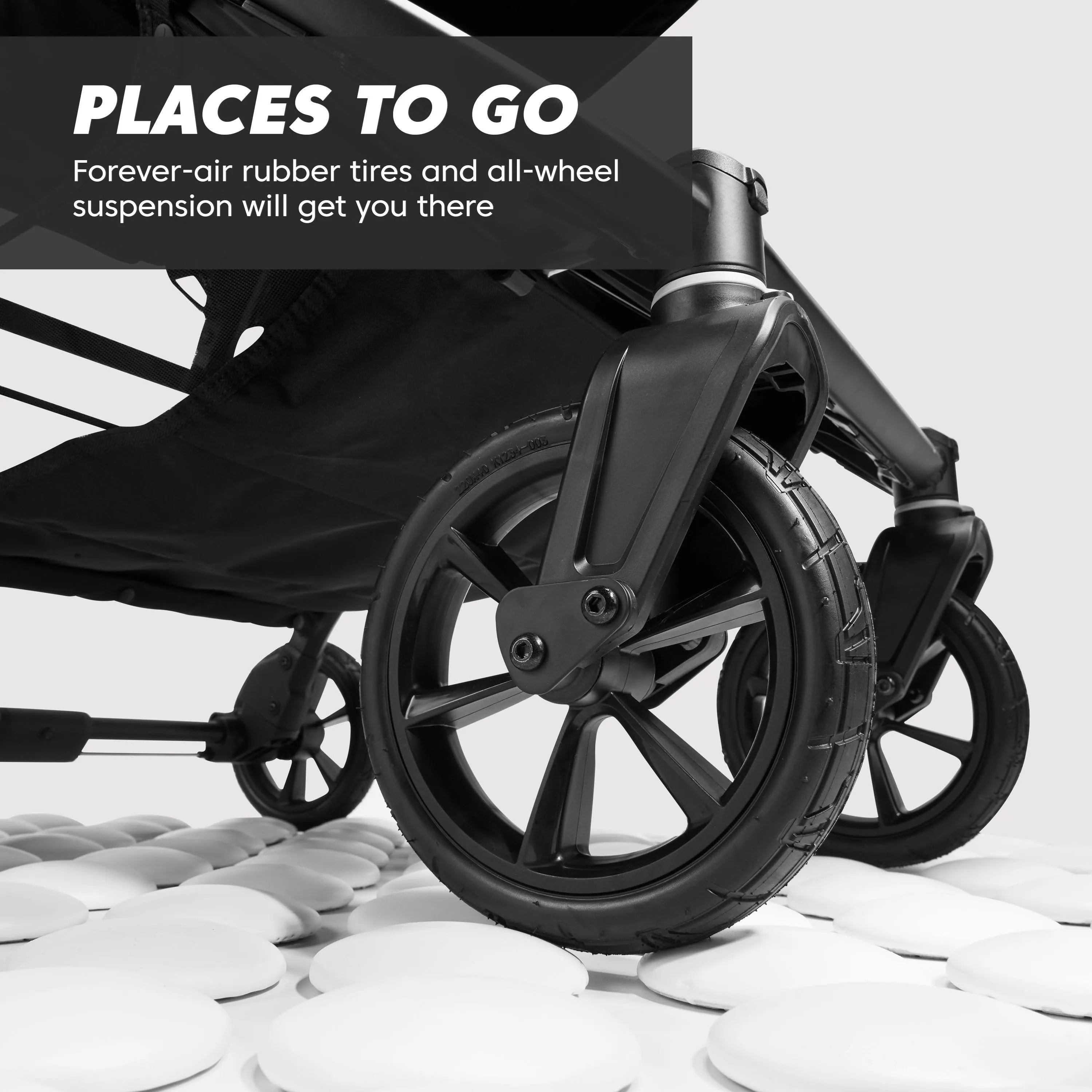 Baby Jogger City Mini GT2 All-Terrain Double Stroller, Jet