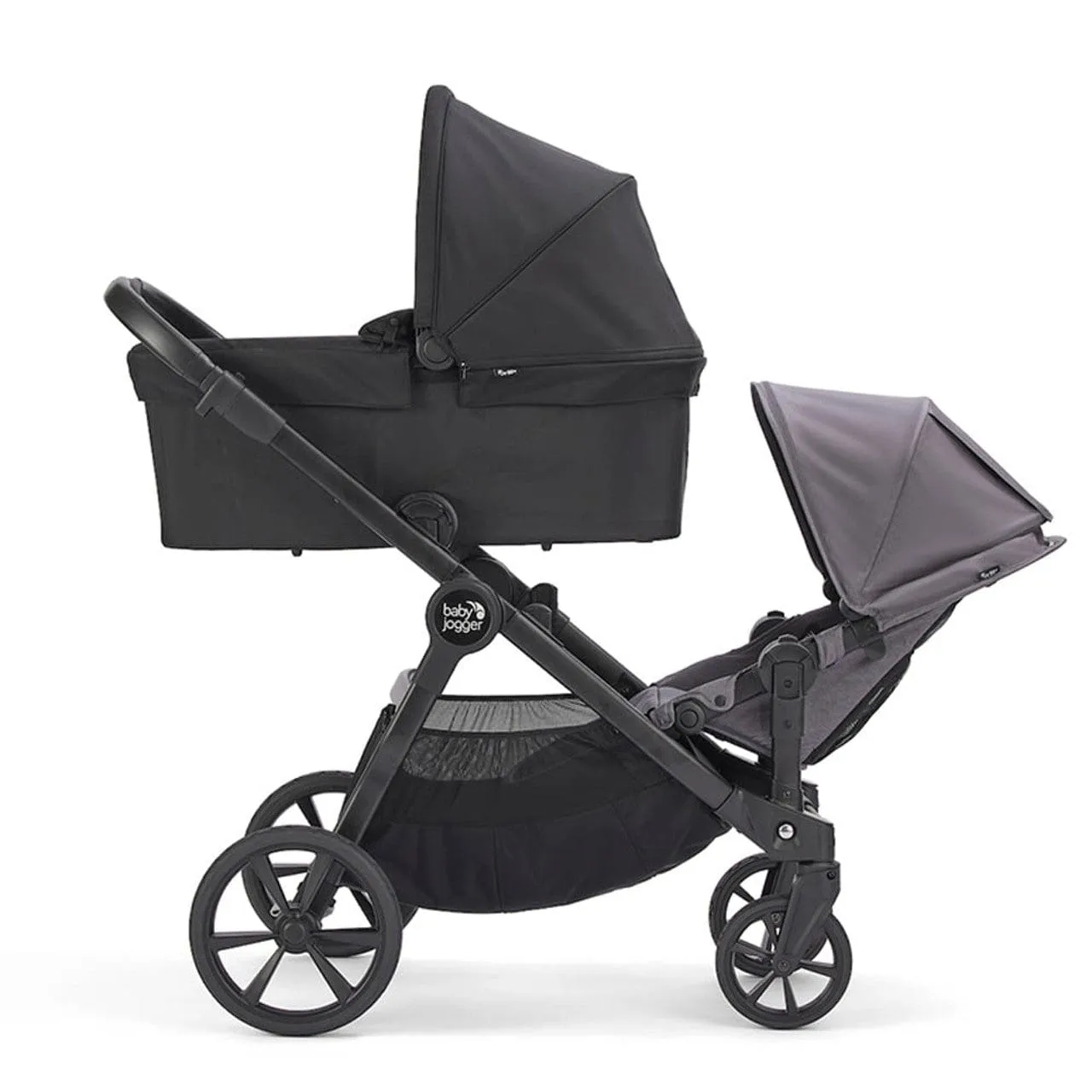 Baby Jogger City Select 2 Bundle with Adapter - Radiant Slate