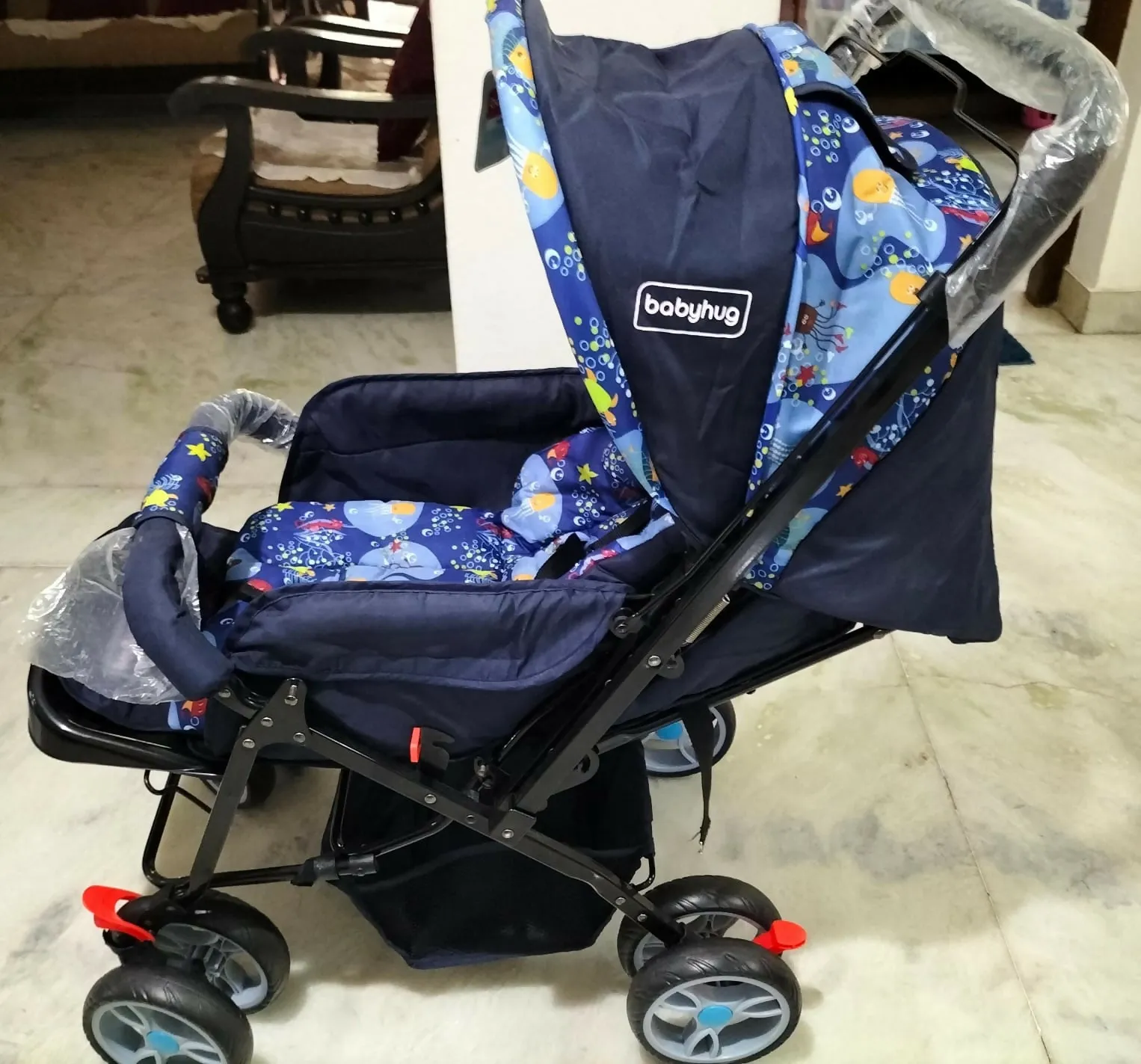 BABYHUG Comfy Ride Stroller/Pram for Baby