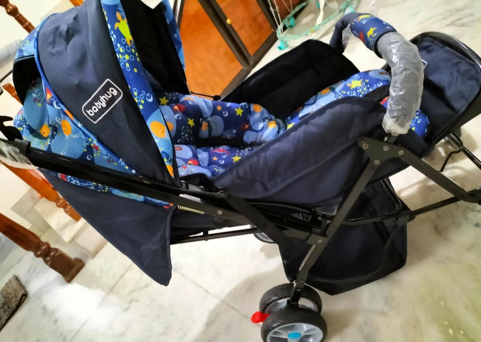 BABYHUG Comfy Ride Stroller/Pram for Baby