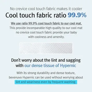 BEBENUVO Stroller Hypernic Cool Seat