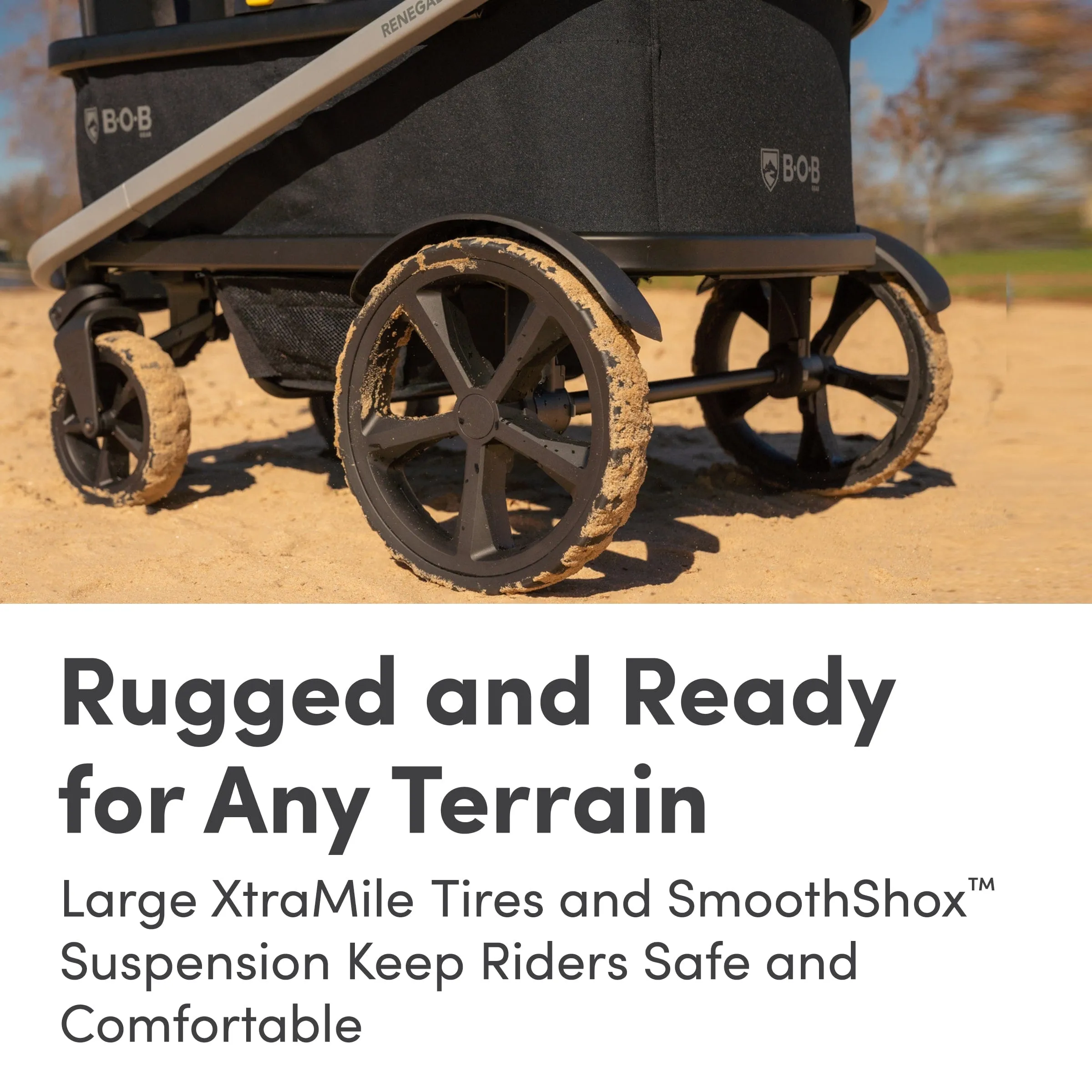 Bob Gear Renegade Wagon Bundle With Black Canopies