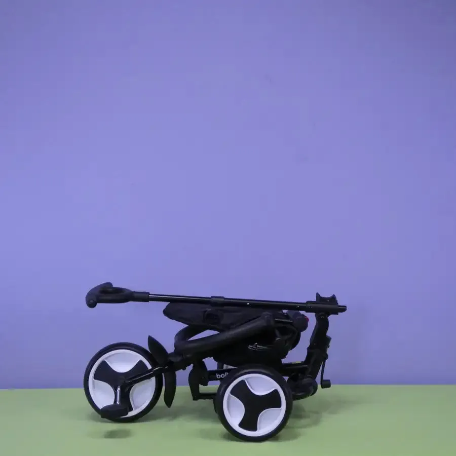 BOLT Foldable Push Tricycle - Black