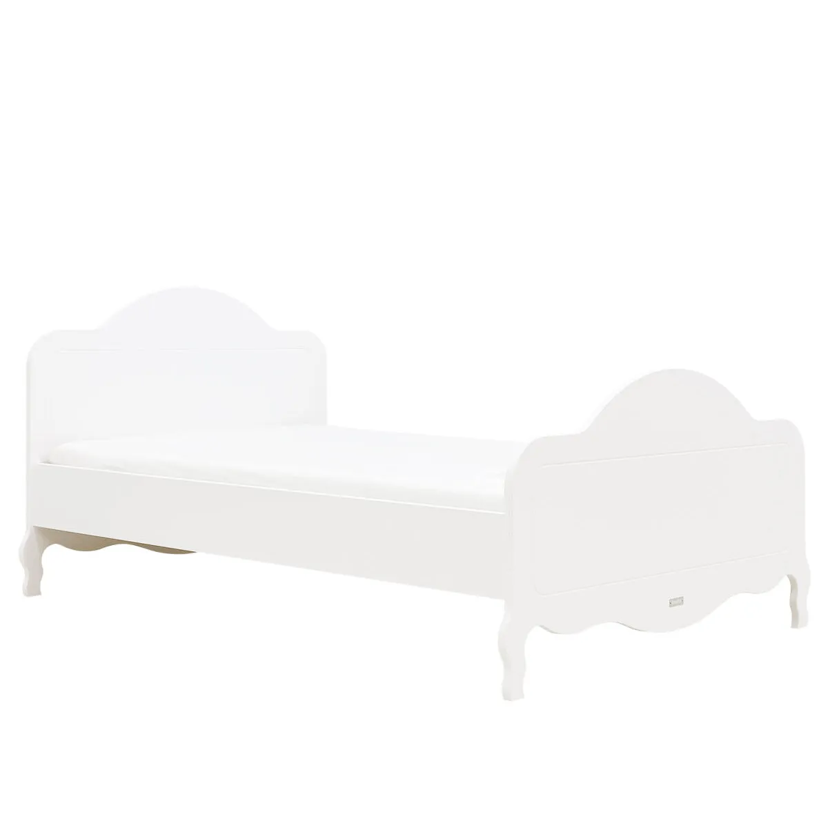 Bopita Twin Bed 120x200 Elena White (Pre-Order; Est. Delivery in 6-10 Weeks)