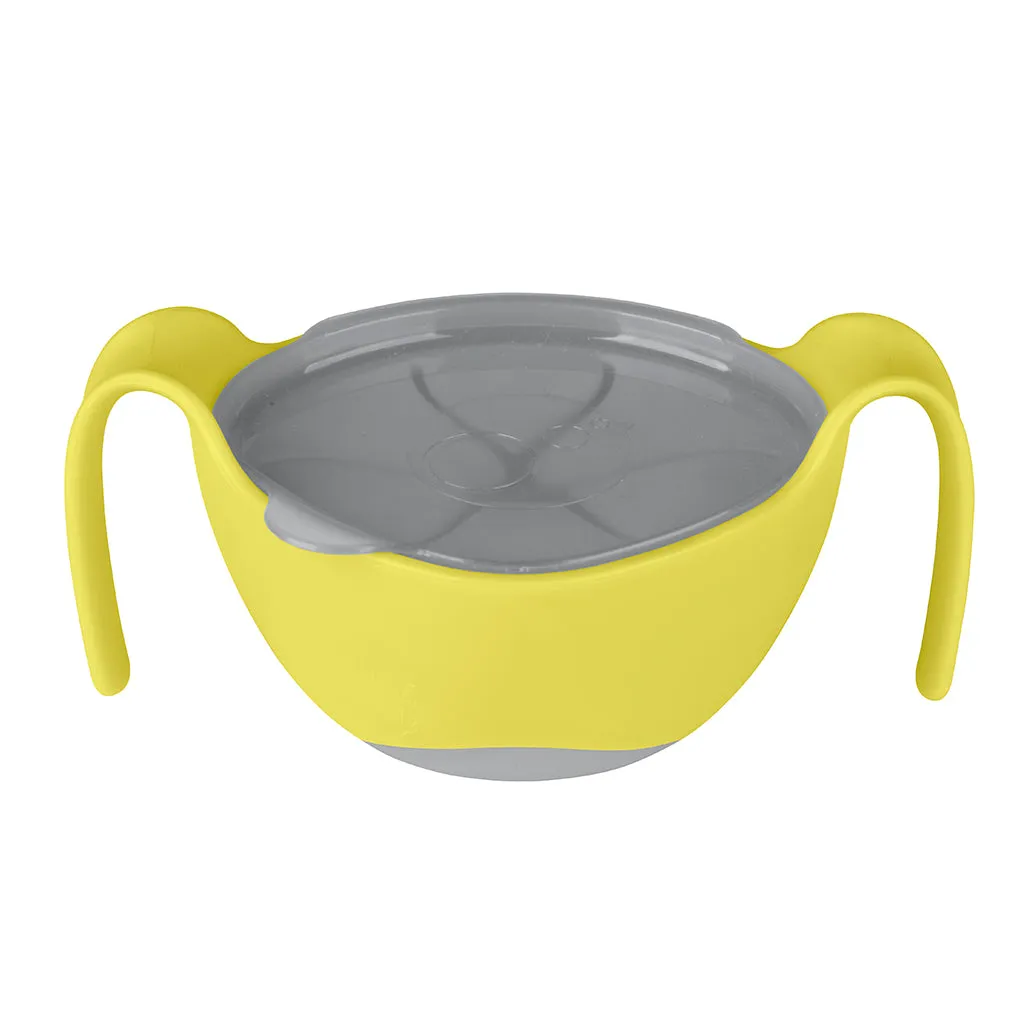 bowl   straw - lemon sherbet