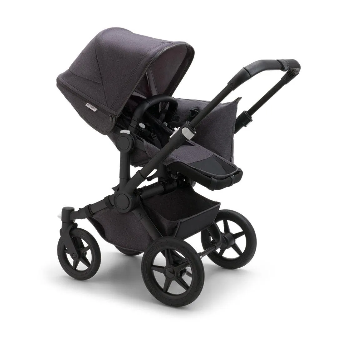 Bugaboo Donkey 5 Mono Mineral Pushchair - Black/Washed Black