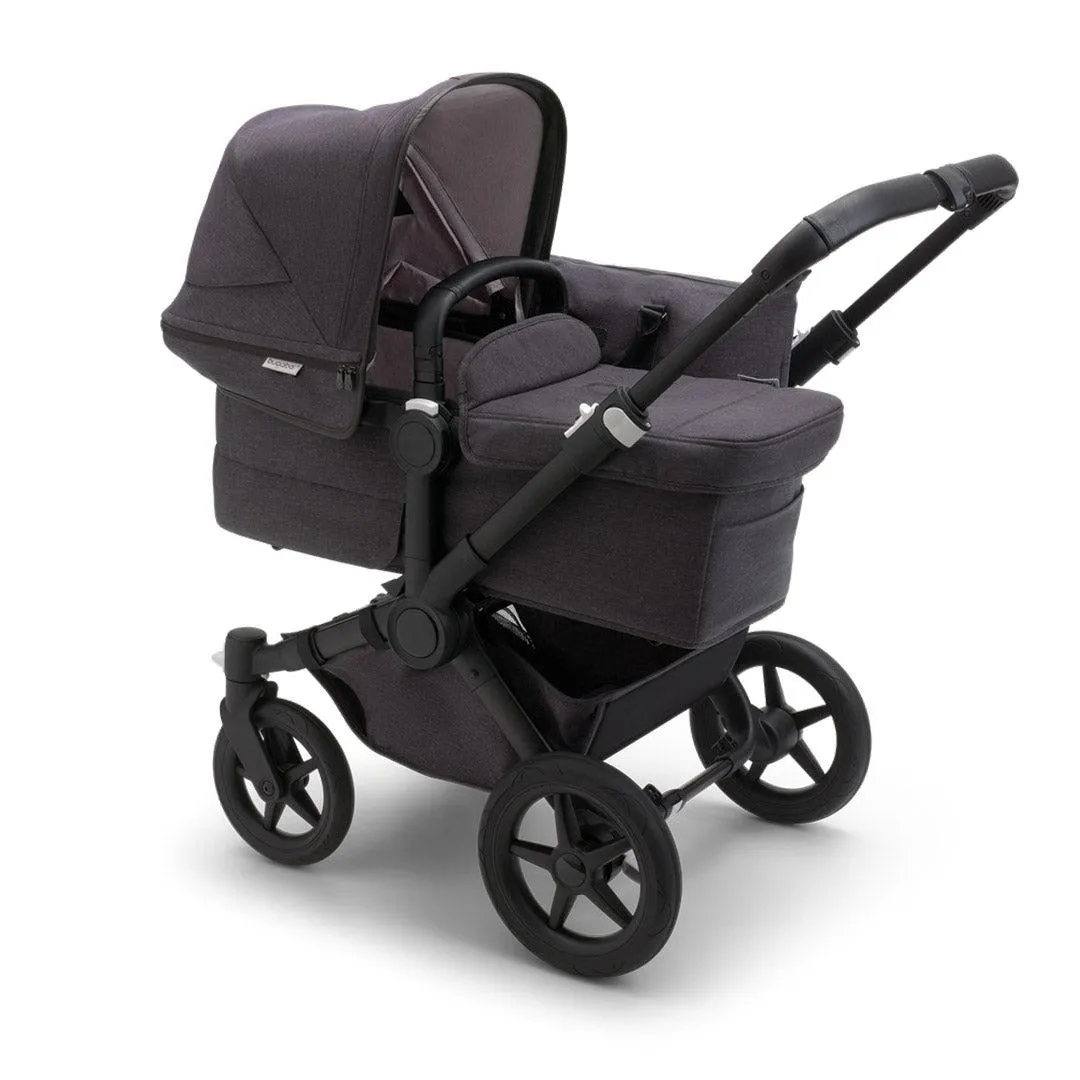 Bugaboo Donkey 5 Mono Mineral Pushchair - Black/Washed Black