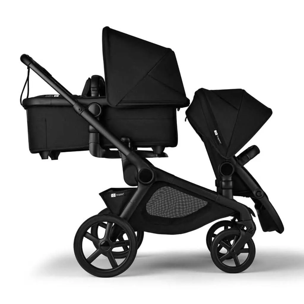 Bugaboo Kangaroo Sibling Seat, Black / Midnight Black - Midnight Black