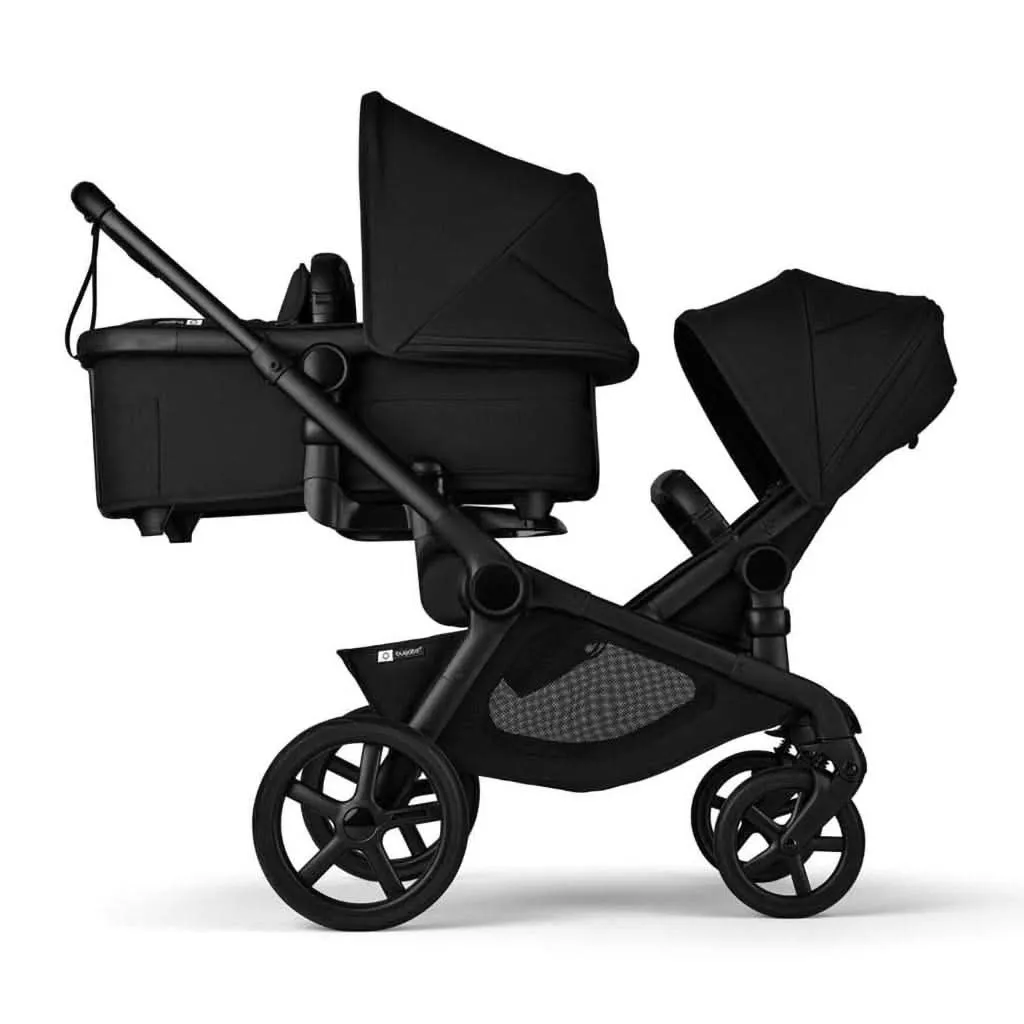 Bugaboo Kangaroo Sibling Seat, Black / Midnight Black - Midnight Black