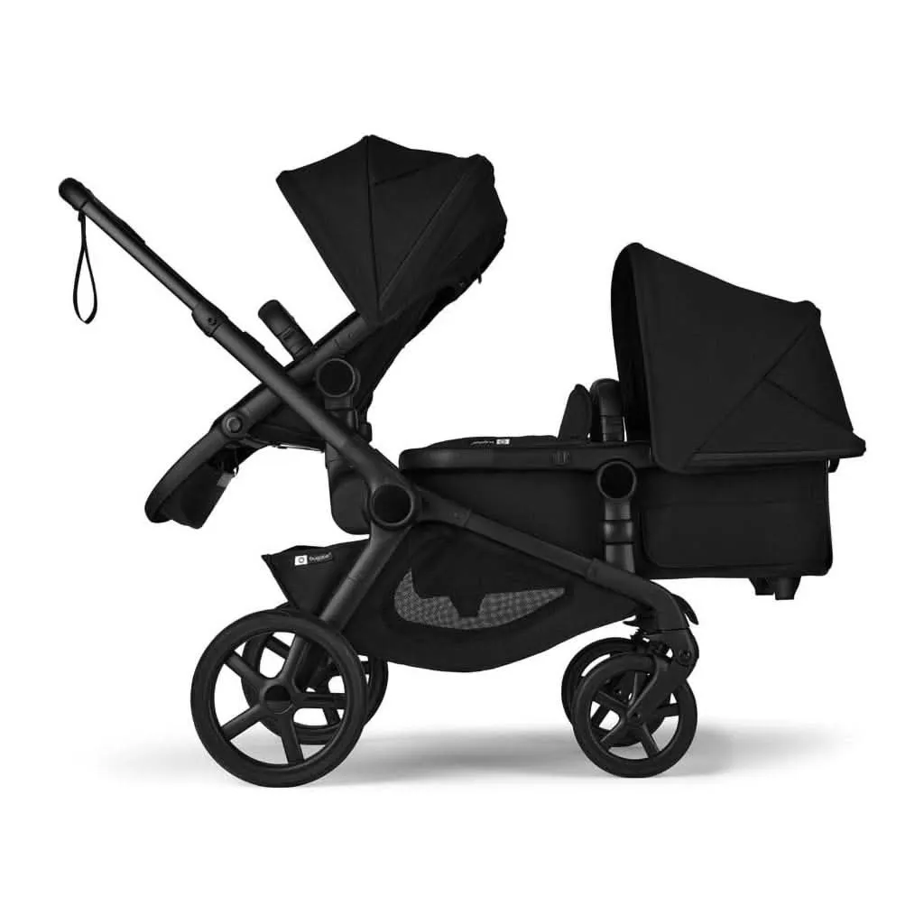 Bugaboo Kangaroo Sibling Seat, Black / Midnight Black - Midnight Black