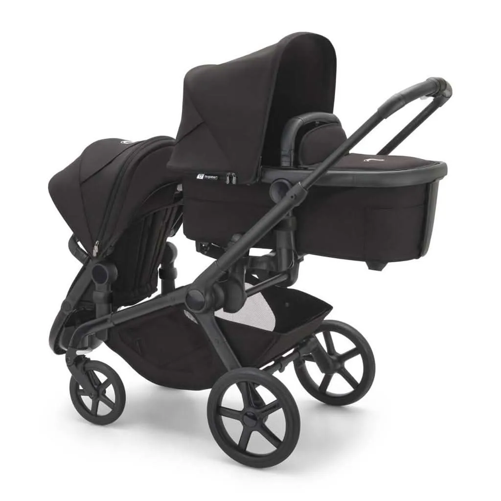 Bugaboo Kangaroo Sibling Seat, Black / Midnight Black - Midnight Black
