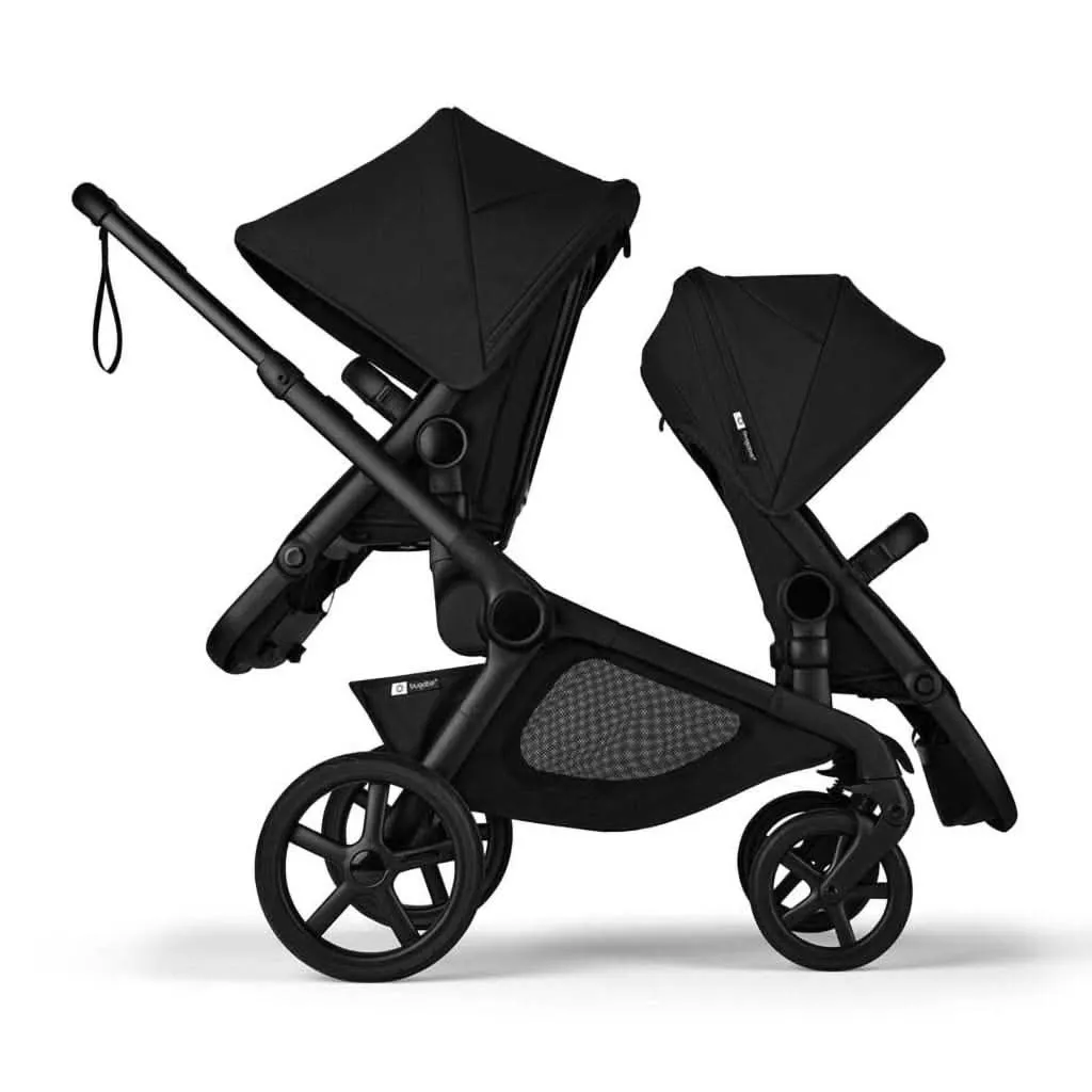 Bugaboo Kangaroo Sibling Seat, Black / Midnight Black - Midnight Black