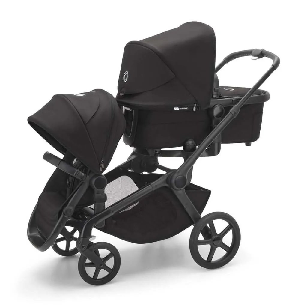 Bugaboo Kangaroo Sibling Seat, Black / Midnight Black - Midnight Black