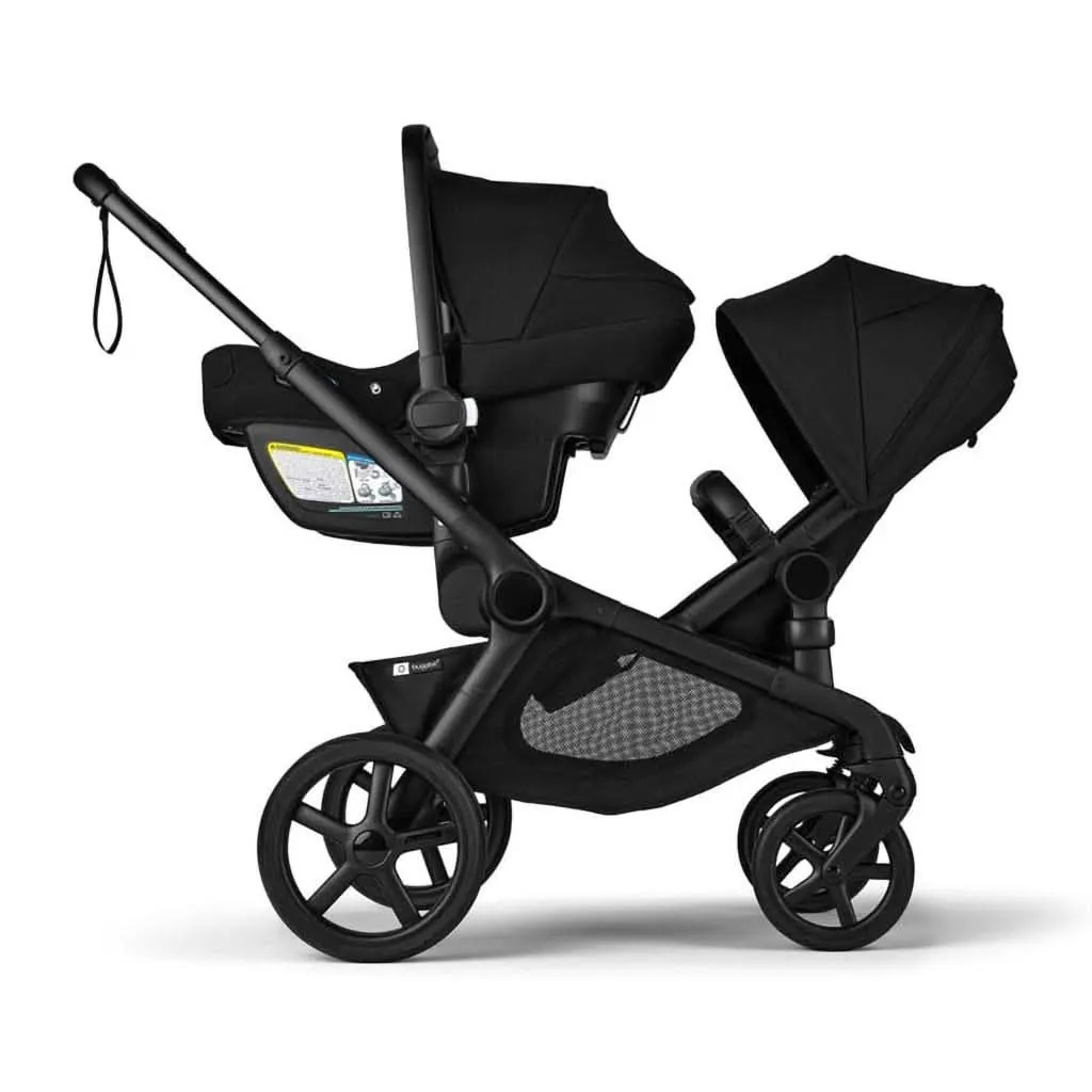 Bugaboo Kangaroo Sibling Seat, Black / Midnight Black - Midnight Black