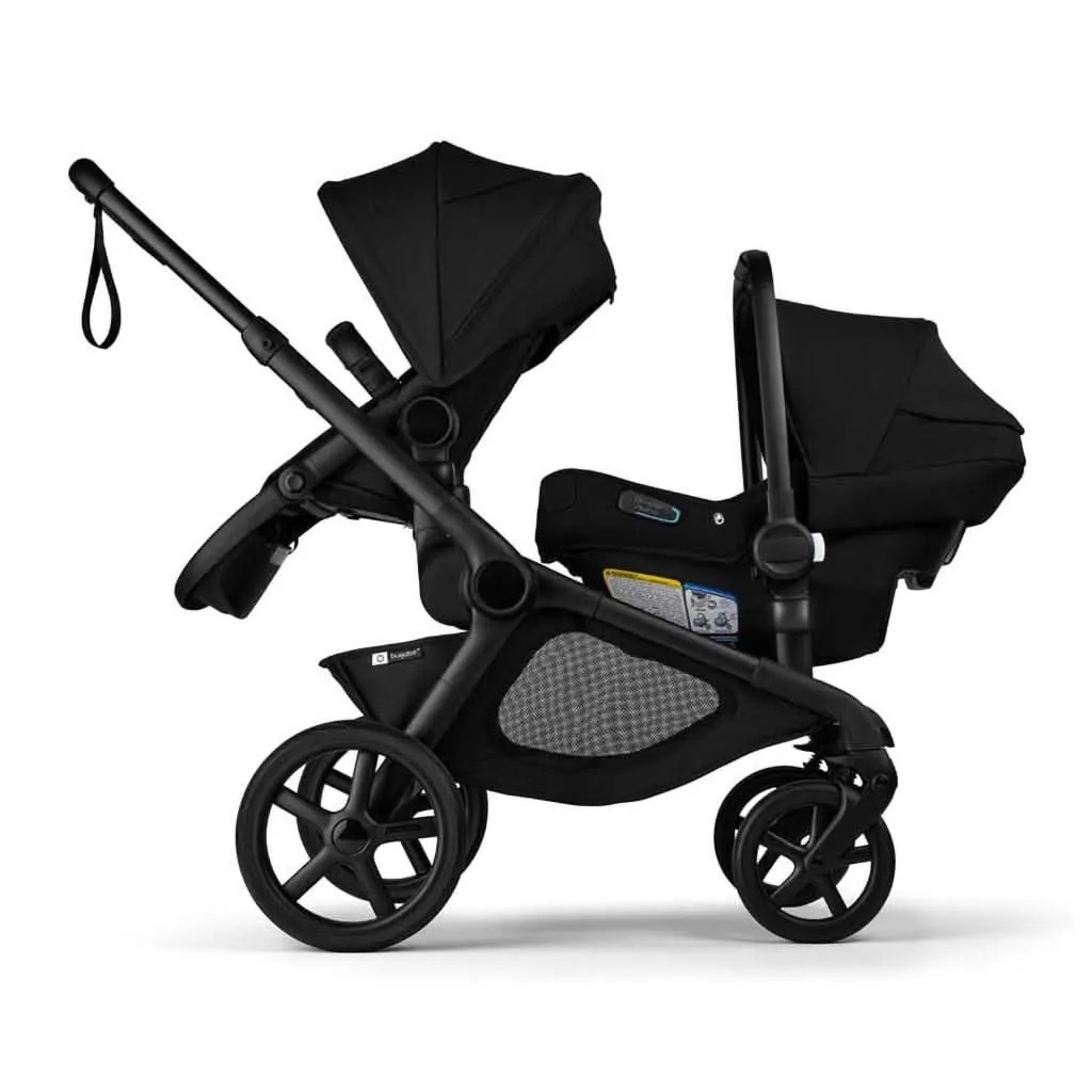 Bugaboo Kangaroo Sibling Seat, Black / Midnight Black - Midnight Black