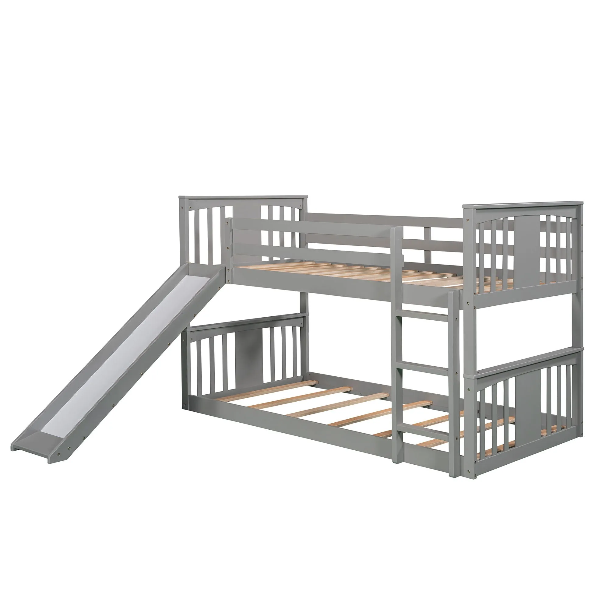 Bunk Bed With Convertible Ladder And Slide by Couch.com