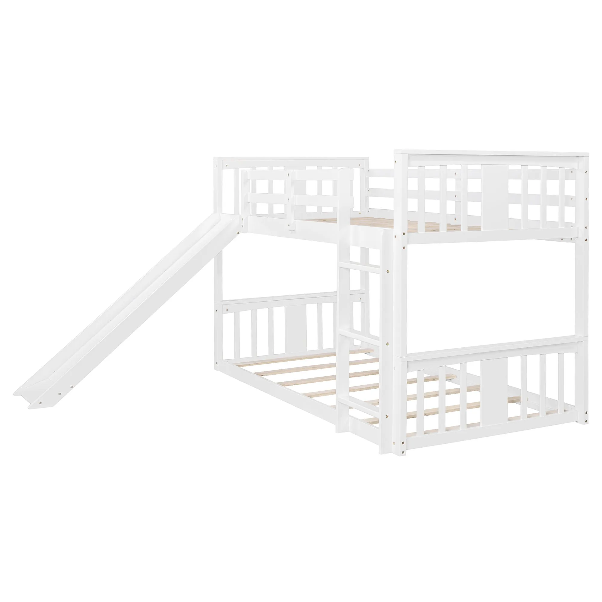 Bunk Bed With Convertible Ladder And Slide by Couch.com