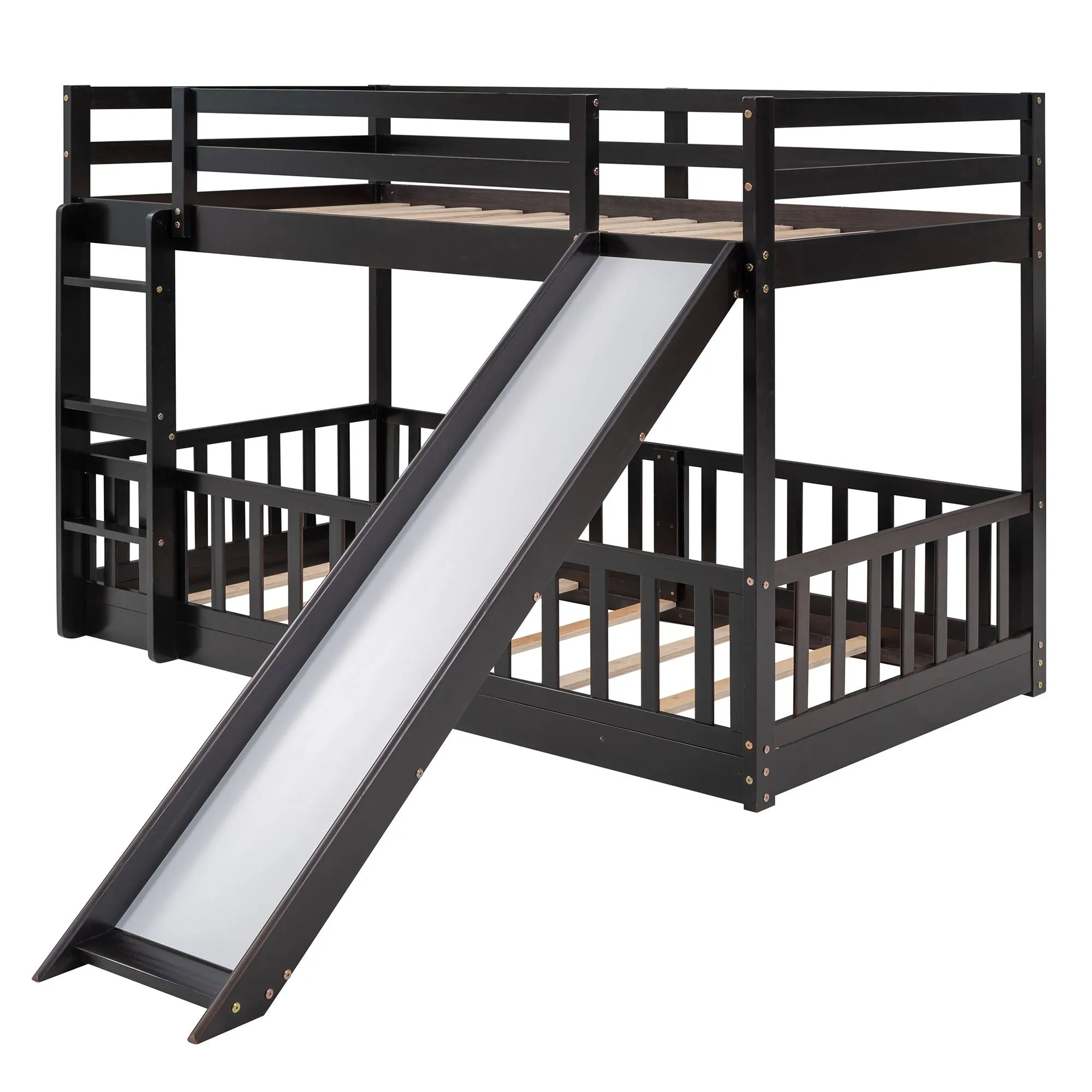 Bunk Bed With Convertible Ladder And Slide by Couch.com