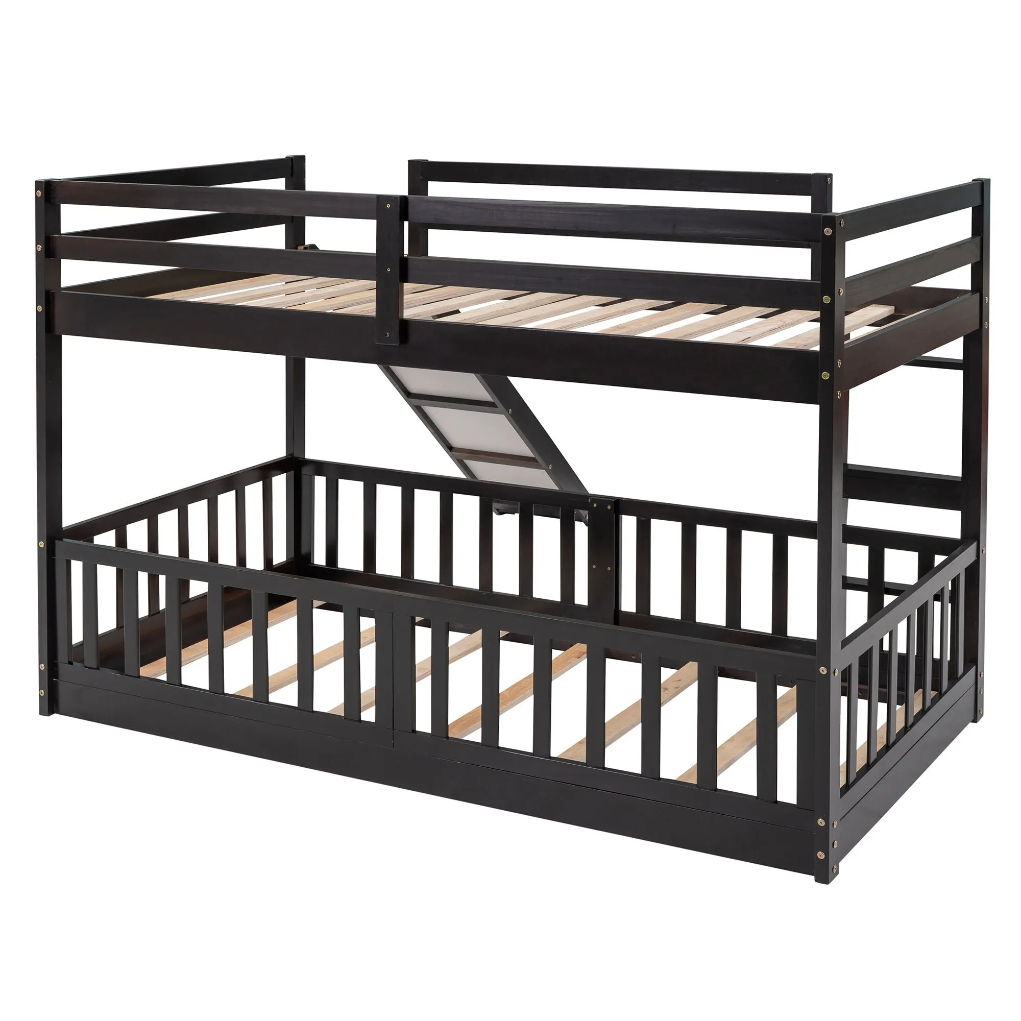 Bunk Bed With Convertible Ladder And Slide by Couch.com