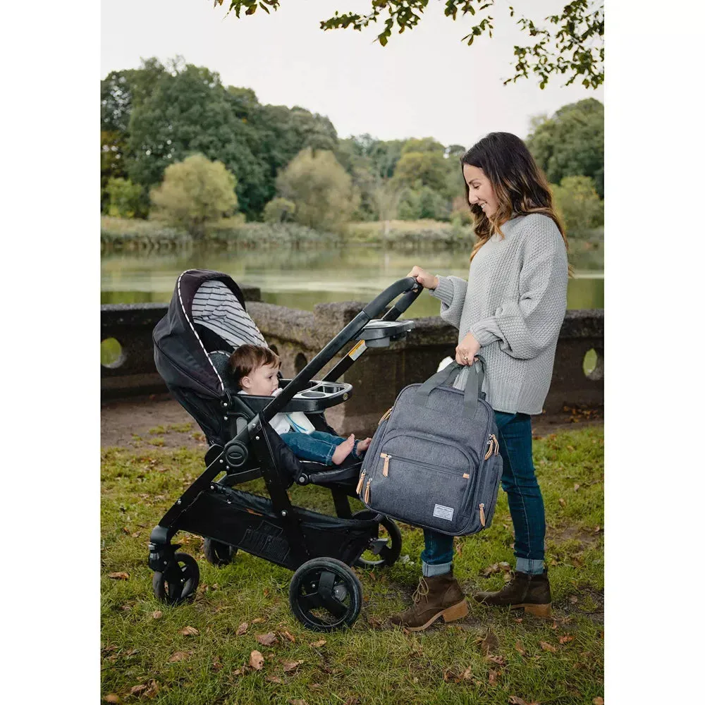 Canyon Summit Convertible Diaper Bag - Gray (See Description)