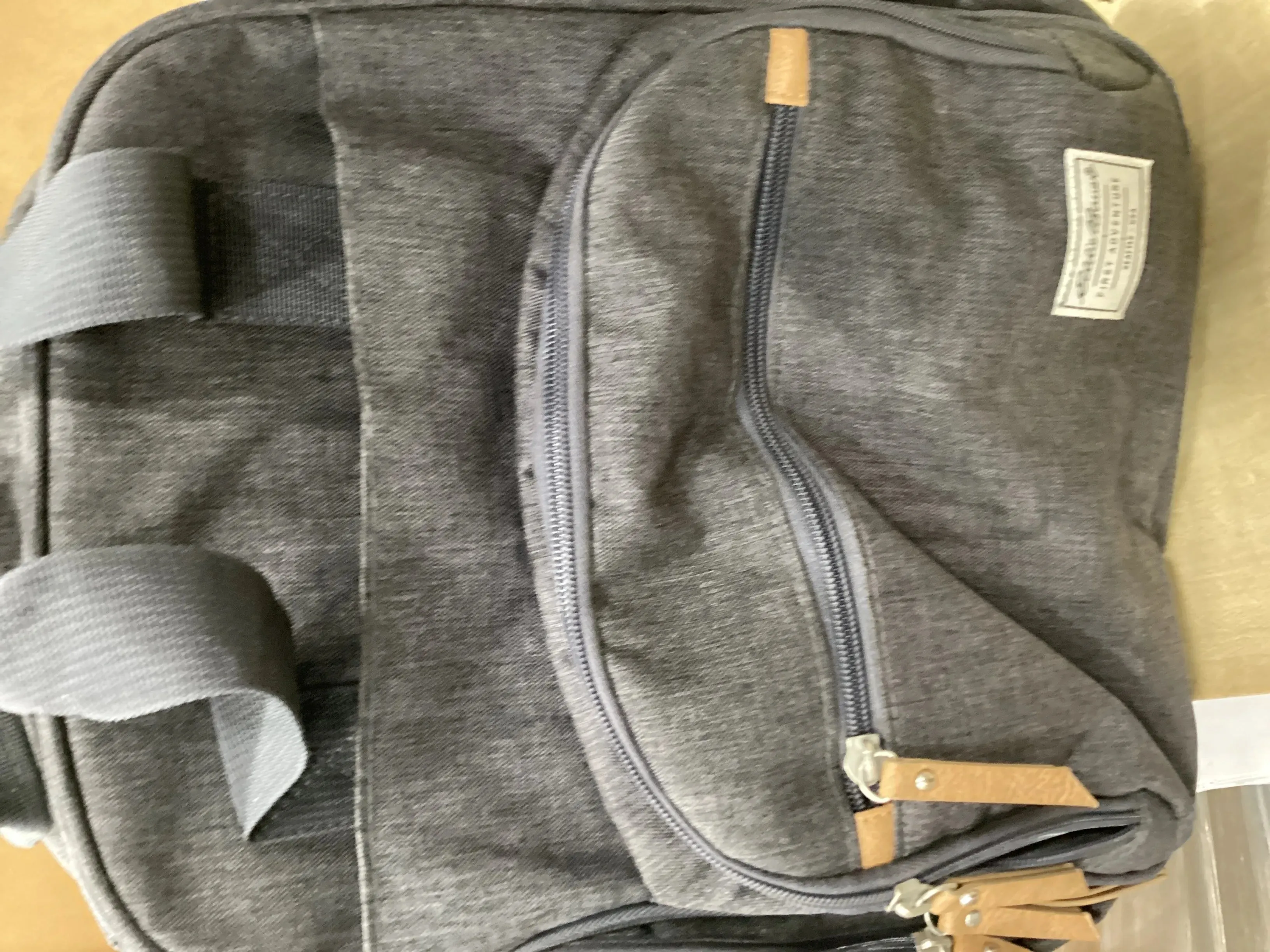Canyon Summit Convertible Diaper Bag - Gray (See Description)