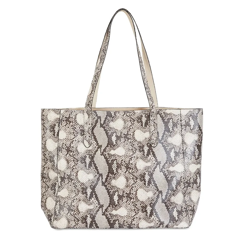 Charlie Handbag in Snake Fabric