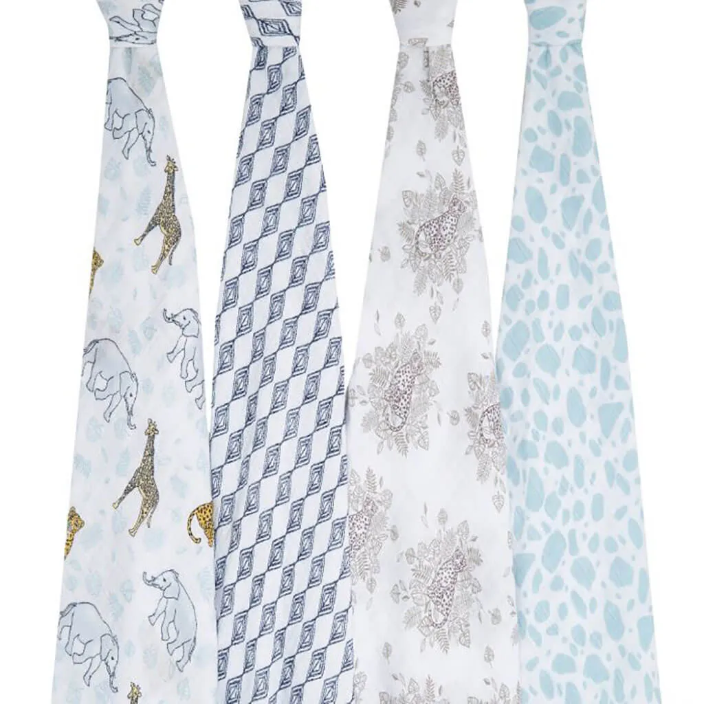 Classic Swaddle 4 pack Jungle