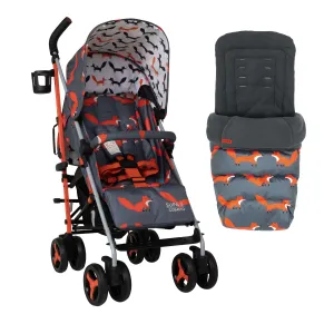 Cosatto Supa 3 - Charcoal Mister Fox