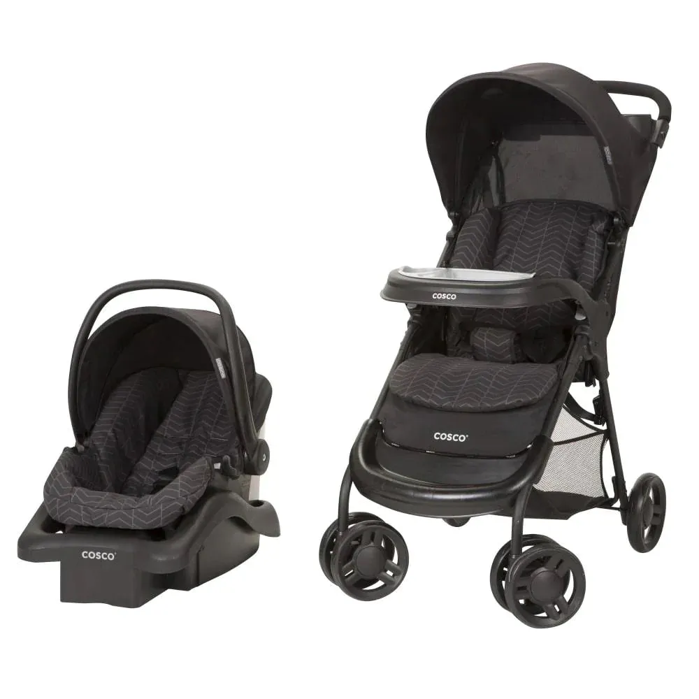 Cosco Lift & Stroll Travel System- Black Arrow
