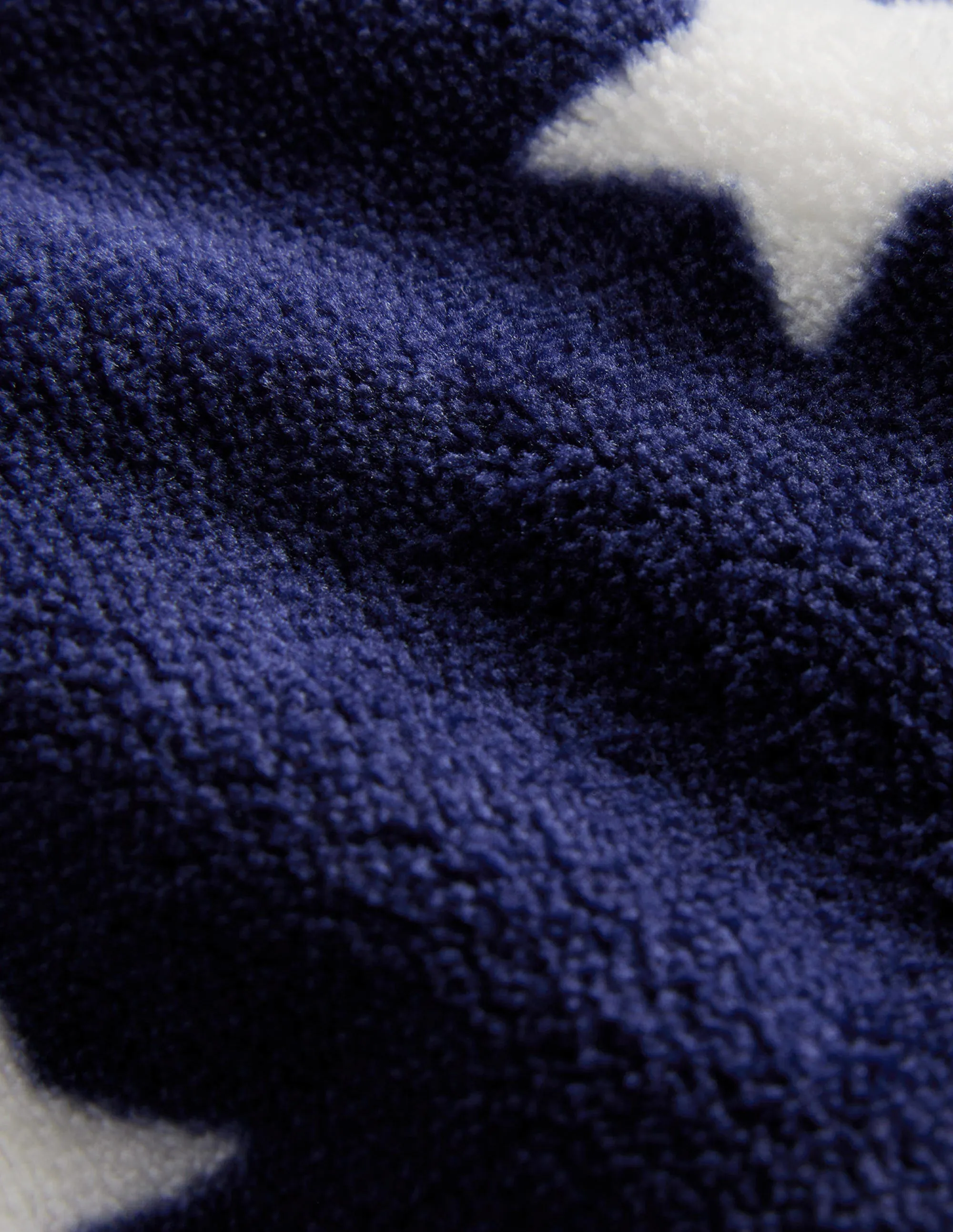 Cosy Fleece All-In-One-College Navy Star