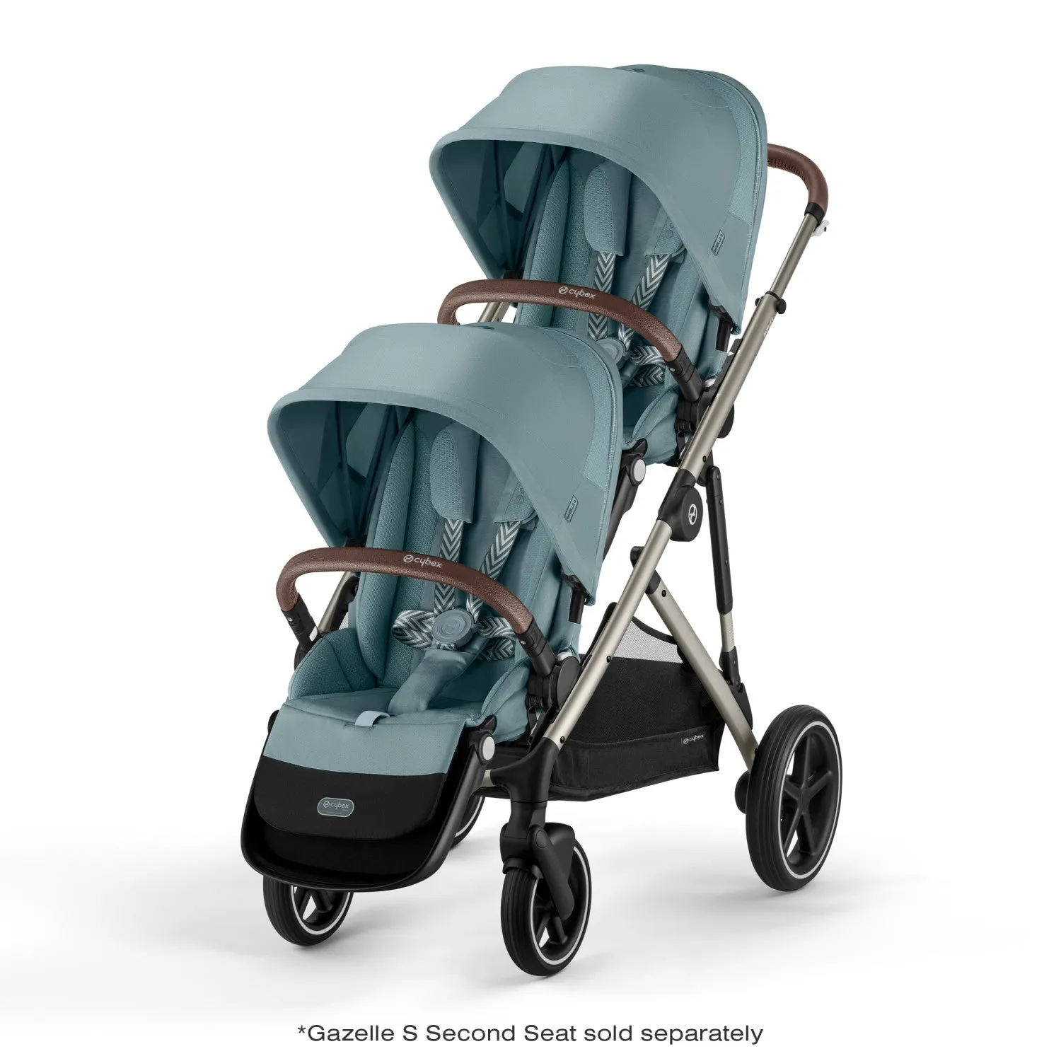Cybex Gazelle S 2 Double Stroller Bundle