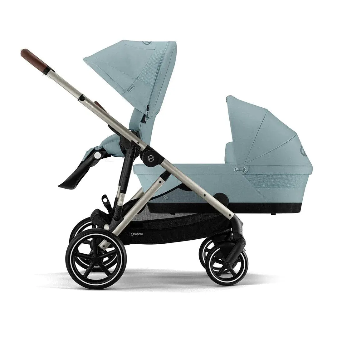 Cybex Gazelle S Essential Bundle - Taupe / Sky Blue