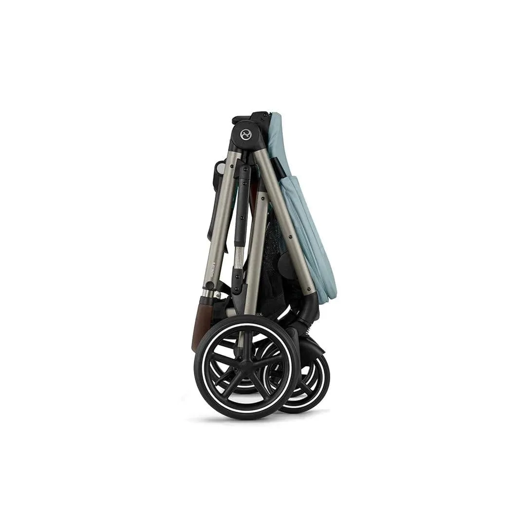 Cybex Gazelle S Essential Bundle - Taupe / Sky Blue