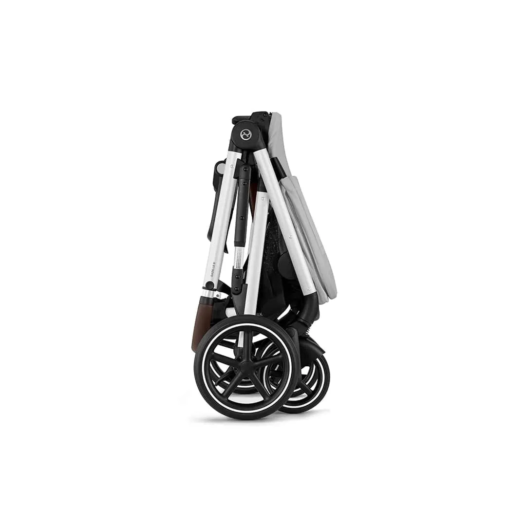 Cybex Gazelle S Twin Pushchair - Silver / Lava Grey