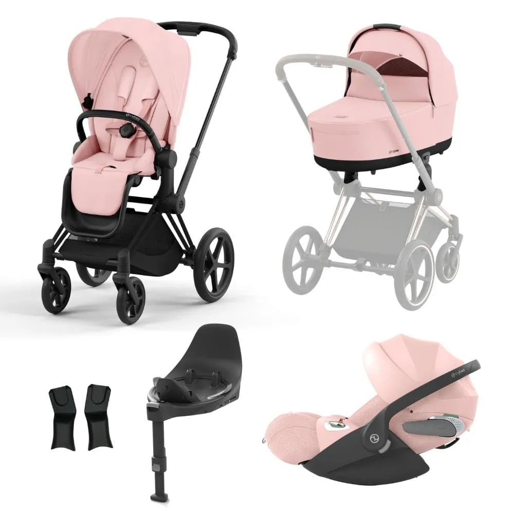 Cybex Priam  Matt Black Bundle