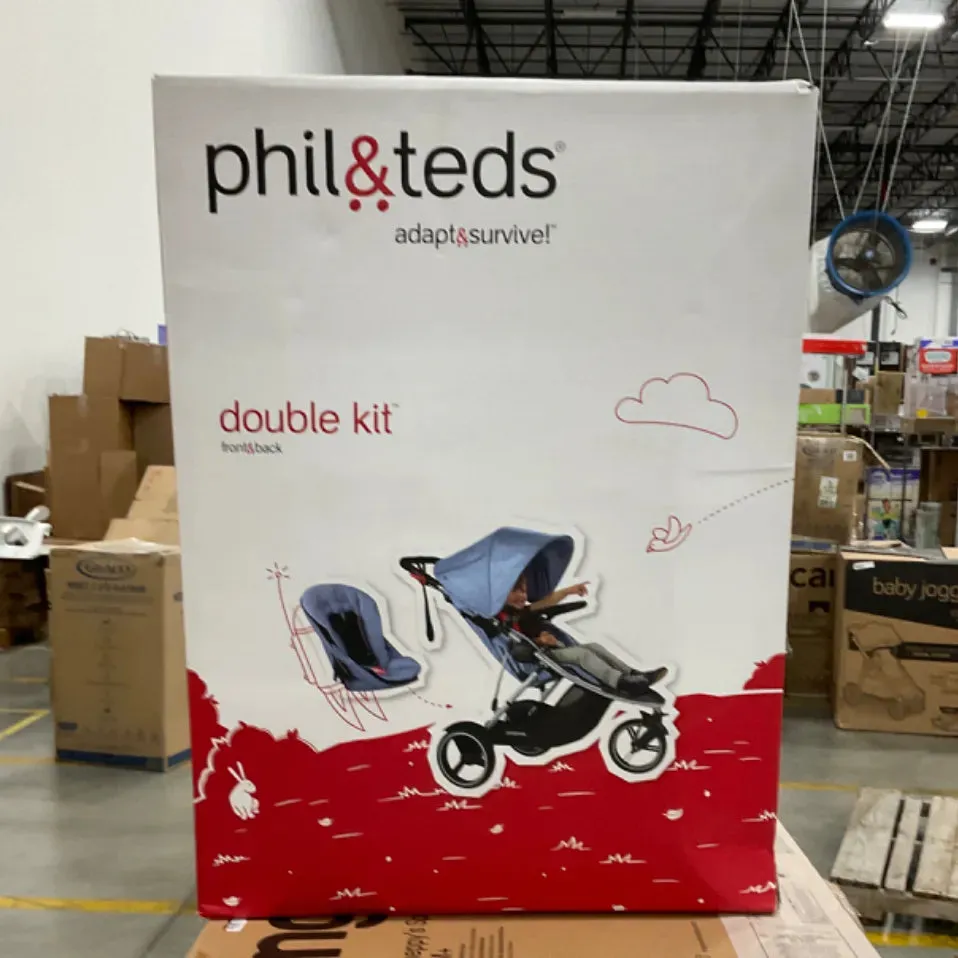 Dash Stroller Double Kit (Second Seat) - Blue Marl