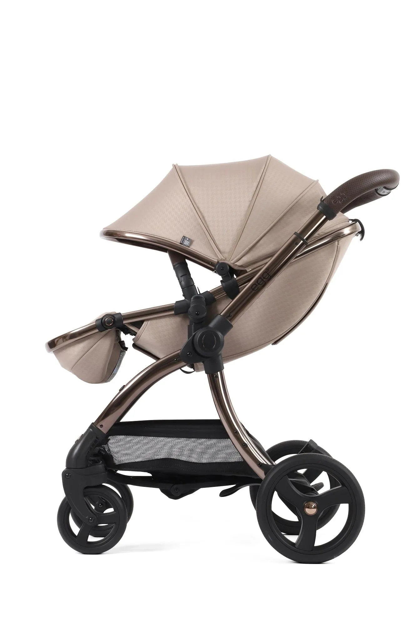 Egg 3 Luxury Cloud T i-Size Travel System - Houndstooth Almond