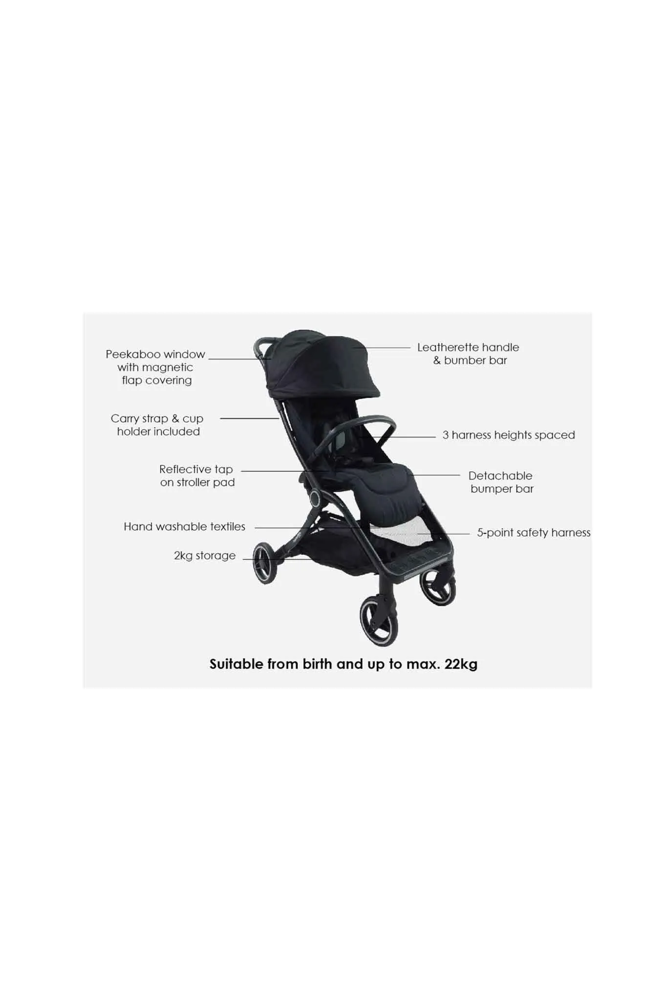 Hamilton Series S2 Stroller