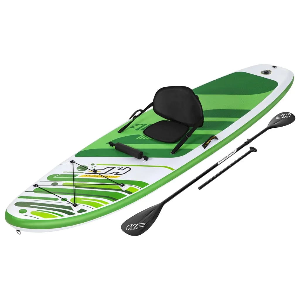 Hydro-Force Freesoul Tech Stand Up Paddleboard Water Kayak Convertible Set [WS]