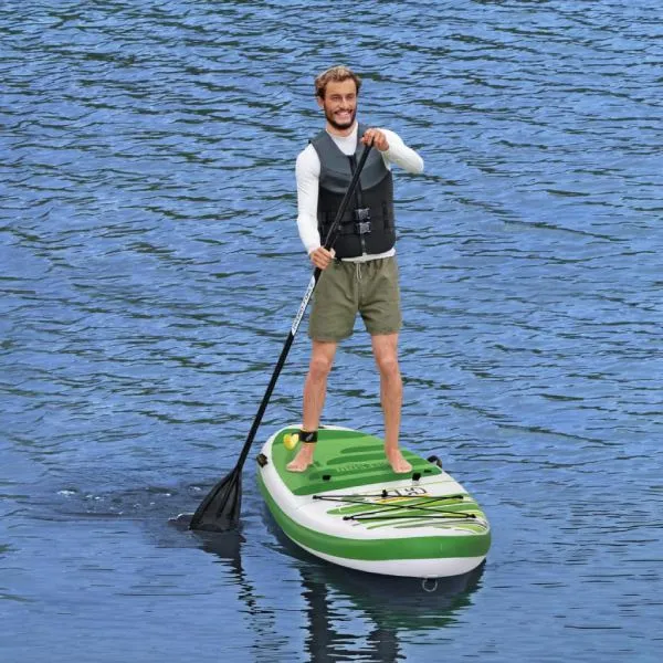 Hydro-Force Freesoul Tech Stand Up Paddleboard Water Kayak Convertible Set [WS]